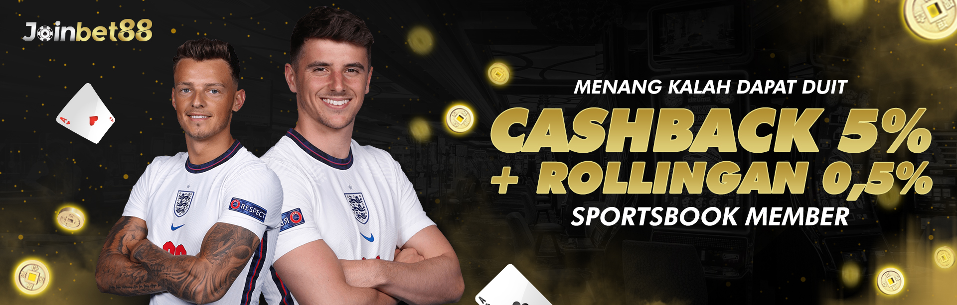 Sportsbook Cashback + Rollingan